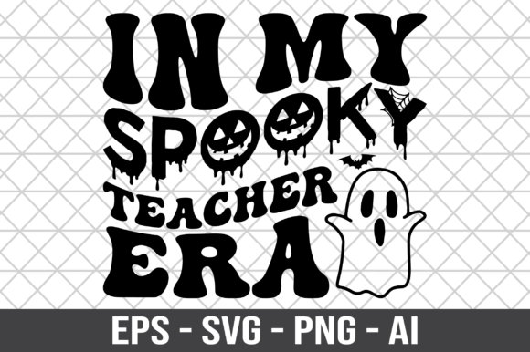 In My Spooky Teacher Era Retro SVG Review