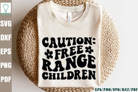 Review: Caution Free Range Children Retro SVG