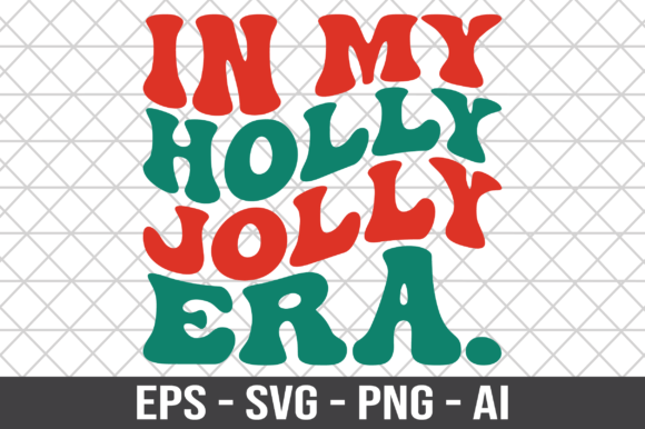 Review: In My Holly Jolly Era Retro SVG for Embroidery