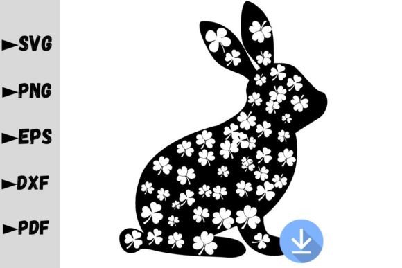 Review: Lucky Bunny Silhouette & Clover SVG