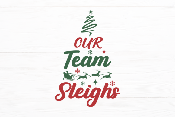Review: Our Team Sleighs Santa Office Christmas Design