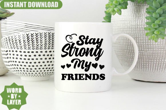 Review: Stay Strong My Friends SVG for Embroidery