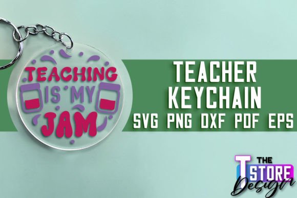 Review: Teacher Keychain SVG Design for Embroidery