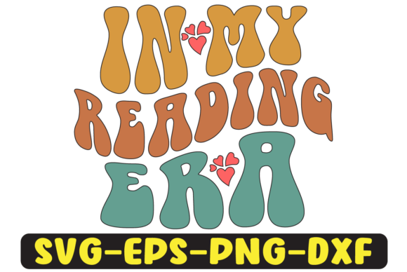 Reviewing In My Reading Era Retro SVG for Embroidery