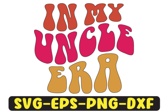 Reviewing In My Uncle Era Groovy Retro SVG