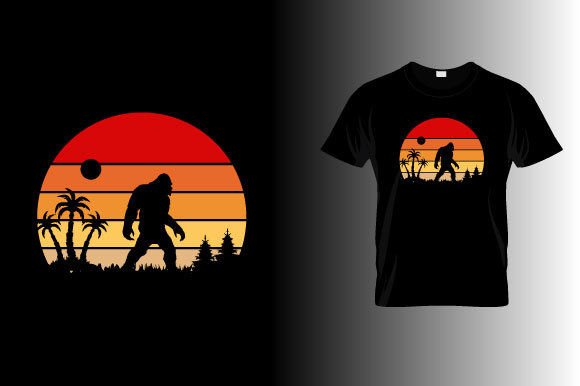 Reviewing the Bigfoot T-shirt Design for Real Embroidery Use
