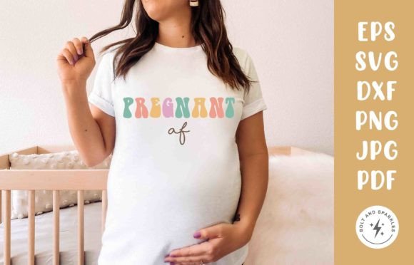 Reviewing the Pregnant AF, SVG for Real Embroidery Projects
