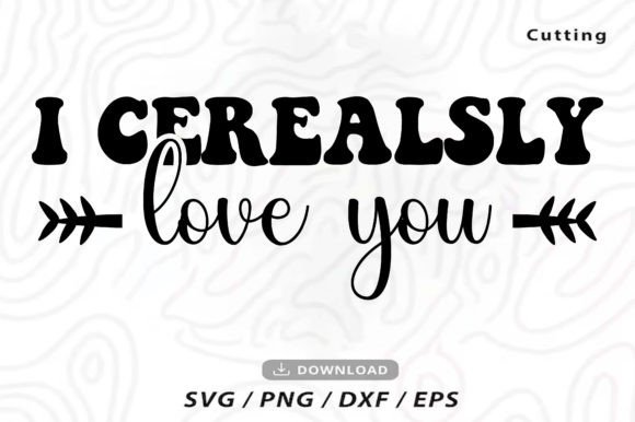 Stitching Humor: A Designer’s Take on the Cereal Love SVG