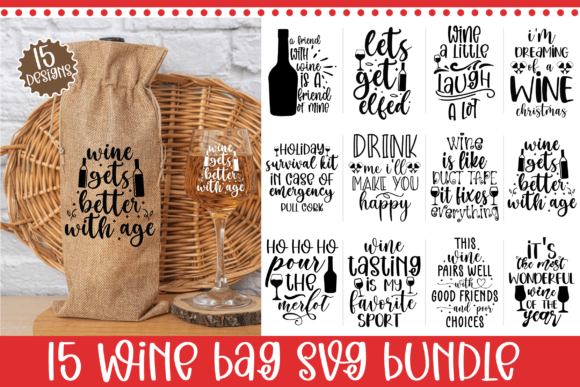Wine Bag SVG Bundle: A Designer’s Review